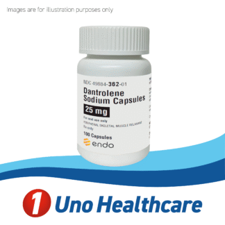 Dantrolene Sodium 25mg – Muscle Relaxant / Treatment for Malignant Hyperthermia