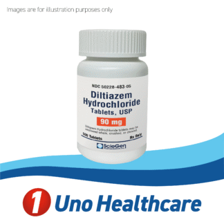 Diltiazem Hydrochloride 90mg – 500 Tablets (Sciegen) – Angina Treatment