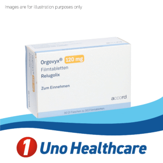 Orgovyx (Relugolix) 120mg – 90 Tablets – Oral Hormonal Therapy for Prostate Cancer