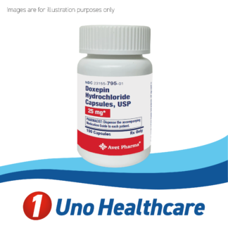 Doxepin 25mg – Tricyclic Antidepressant (TCA)